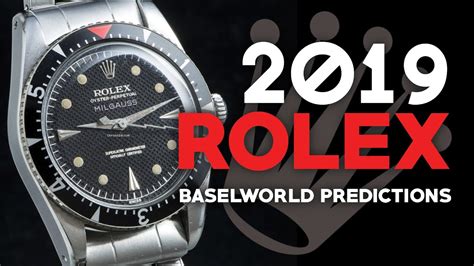 basel 2019 predictions rolex|Rolex Baselworld 2019 Predictions .